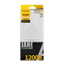 Внешний аккумулятор PRODA Jane Series 12000 мАч - фото 9453