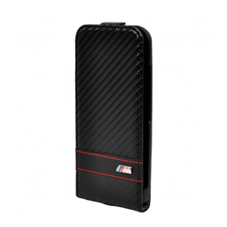 Чехол-флип BMW для iPhone 6/6s M-Collection Flip Carbon - фото 9503