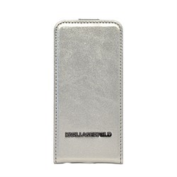 Чехол-флип Karl Lagerfeld для iPhone SE/5/5S VINYL Flip - фото 9509