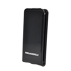 Чехол-флип Karl Lagerfeld для iPhone SE/5/5S VINYL Flip - фото 9513