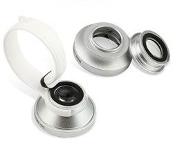 Объектив Baseus Mini Lens Fisheye+Wide+Macro универсальные (комплект 3 в 1) - фото 9947