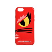 Чехол-накладка Karl Lagerfeld для iPhone 6/6S Monster Choupette Hard Red
