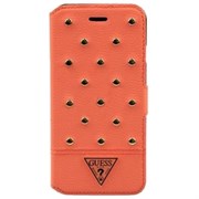Чехол-книжка Guess для iPhone 6/6s Tessi Booktype Coral (Цвет: Розовый)