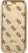 Чехол Guess для iPhone 6S 4G TRANSPARENT Hard TPU Gold (Цвет: Золотой)