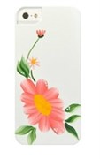 Чехол-накладка iCover для iPhone SE/5/5S Flower SG05 ручная роспись
