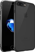 Чехол-накладка Ozaki O!coat Crystal+ для iPhone 7 Plus/8 Plus  «Цвет: Прозрачный/черный» (OC747BK)