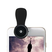 Объектив-линза Lieqi набор 3 в 1 Цвет: Чёрный (LQ-028)