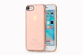 Чехол-накладка Rock Royce Series для iPhone 7/8 (Цвет: Прозрачно-золотой)
