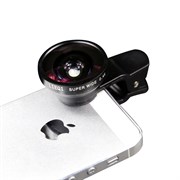 Объектив-линза Lieqi широкоугольная линза optical glass Цвет: Чёрный (LQ-002B)