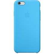 ОРИГИНАЛЬНЫЙ КОЖАНЫЙ ЧЕХОЛ-НАКЛАДКА APPLE ДЛЯ IPHONE 6 ЦВЕТ «Голубой» (MGQJ2ZM/A)