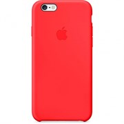ОРИГИНАЛЬНЫЙ КОЖАНЫЙ ЧЕХОЛ-НАКЛАДКА APPLE ДЛЯ IPHONE 6 ЦВЕТ «Красный» (MGQH2ZM/A)