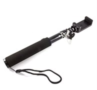 Монопод для селфи USAMS USAMS Wired Selfie Stick с кабелем AUX 3.5mm и встроенной кнопкой, цвет "черный"