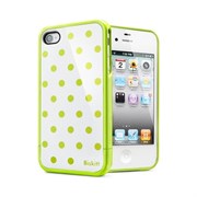 Чехол SGP Linear Biskitt Series Case Green iPhone 4 / 4S