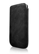 Кожаный чехол More Safara Classic Mustang/Black для iPhone 4