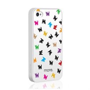 Чехол More Cubic Collection Cat для iPhone 4 4s