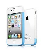 Бампер SGP Case Linear EX Meteor Tender Blue для iPhone 4/4S 