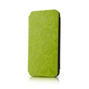 Чехол-книжка Gissar Flora Green для iPhone 5