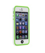 Бампер сборный двойной White/Green для iPhone 5