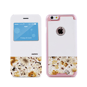 Чехол-книжка Remax Aimer Series Flowers Design для iPhone 6/6s