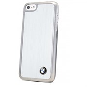 Чехол BMW для iPhone 5C Signature Hard Brush Aluminium