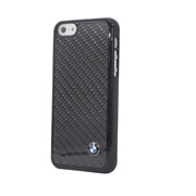 Чехол-накладка BMW для iPhone 5C Signature Hard Real Carbon