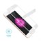 Защитное стекло Ainy Tempered Glass 3D для iPhone 6/6s на весь экран с закруглением (Цвет: Черный, толщина 0.33 мм) - фото 14906