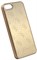 Чехол-накладка Guess Aluminium Plate для iPhone 5/5s/SE Hard Gold (Цвет: Золотой) - фото 16970