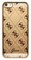 Чехол-накладка Guess Transparent для iPhone 5/5s/SE Hard TPU Gold (Цвет: Золотой)