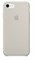 Оригинальный силиконовый чехол-накладка Apple для iPhone 7/8, цвет «бежевый»  (MMWR2ZM/A) - фото 17319