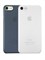 Набор из двух чехлов-накладок Ozaki 0.3 Jelly для iPhone 7/8 (Цвет: Прозрачный и Тёмно-синий) - фото 17502