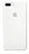 Оригинальный силиконовый чехол-накладка Apple для iPhone 7 Plus/8 Plus, цвет «белый цвет»  (MMQT2ZM/A) - фото 17871