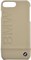 Чехол-накладка BMW для iPhone 7 Plus/8 Plus  Signature Logo imprint Hard Leather Black,  Цвет «Бежевый» (BMHCP7LLLST) - фото 18588