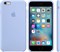 Оригинальный силиконовый чехол-накладка Apple для iPhone 6/6s Plus цвет «васильковый» (MM6A2ZM/A) - фото 19674