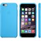 ОРИГИНАЛЬНЫЙ КОЖАНЫЙ ЧЕХОЛ-НАКЛАДКА APPLE ДЛЯ IPHONE 6 ЦВЕТ «Голубой» (MGQJ2ZM/A) - фото 20183