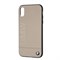 Чехол-Накладка BMW iPhone XR Signature Logo imprint Hard Leather, "Taupe" (BMHCI61LLST) - фото 24817