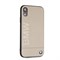 Чехол-Накладка BMW iPhone XR Signature Logo imprint Hard Leather, "Taupe" (BMHCI61LLST) - фото 24819