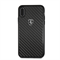 Чехол-Накладка Ferrari iPhone X/XS Heritage Real carbon Hard "Black" (FEHCAHCPXBK) - фото 24933