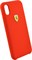 Чехол-Накладка Ferrari iPhone X/XS On-Track SF Silicone case Hard TPU, "Red" (FESSIHCPXRE) - фото 24977