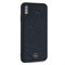 Чехол-Накладка Mercedes iPhone XS Max Twister Hard Leather, "Blue" (MEPERHCI65QGLNA) - фото 25258