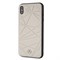 Чехол-Накладка Mercedes iPhone XS Max Twister Hard Leather, "Grey" (MEPERHCI65QGLGR) - фото 25268