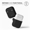 Чехол Elago для AirPods Silicone case (Чёрный) (EAPSC-BK) - фото 25465