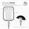 Чехол Elago для AirPods Silicone case (Чёрный) (EAPSC-BK) - фото 25468