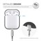 Чехол Elago для AirPods Hang case (Серый) (EAPSC-HANG-DGY) - фото 25497
