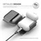 Чехол Elago для AirPods Carrying clip (Серый) (EAP-CLIP-MDG) - фото 25536