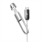 Универсальный кабель Lightning+Micro USB HOCO Two in One - фото 7187