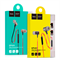 Наушники-вкладыши HOCO Wire Earphone, гарнитура+управление - фото 7561