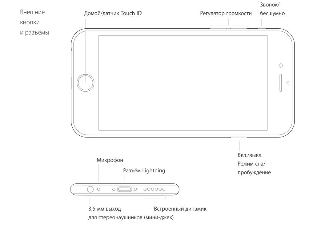 схема iphone 6 эргономика удобство купить цена